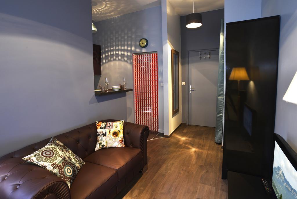 Happy Studio Gare Centre Lejlighed Grenoble Værelse billede