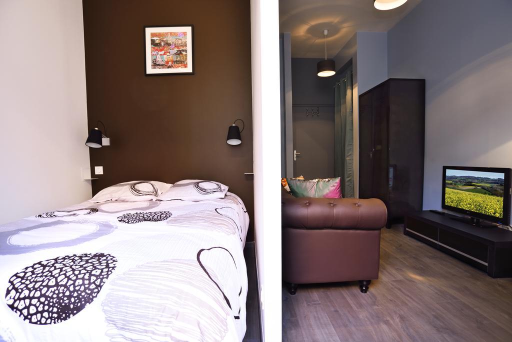 Happy Studio Gare Centre Lejlighed Grenoble Værelse billede
